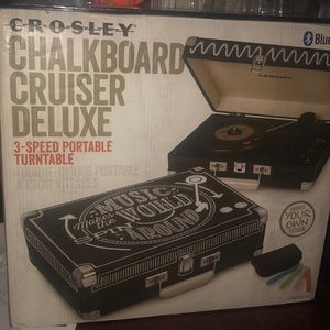 Crosley Chalkboard Record Player